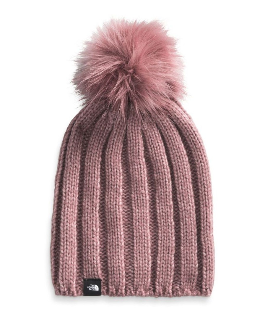 Clothing The North Face Hats | The North Face Women'S Oh-Mega City Pom Beanie - Twilight Mauve