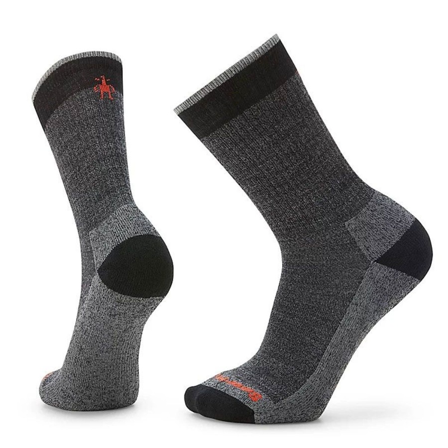 Footwear Smartwool Men'S Socks | Smartwool Everyday Rollinsville Light Cushion Crew Sock - Black