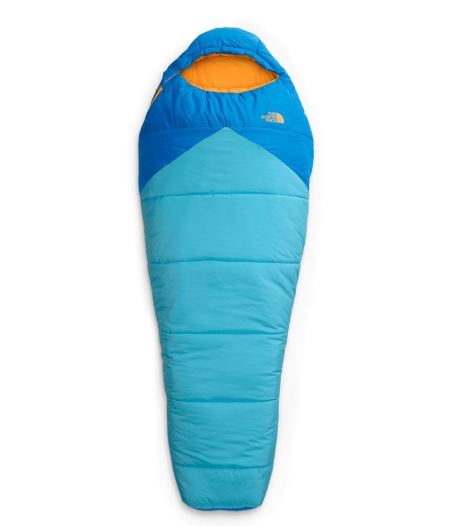 Camping The North Face Sleeping Bags | The North Face Youth Wasatch Pro 20 Sleeping Bag Regular - Hero Blue/Norse Blue