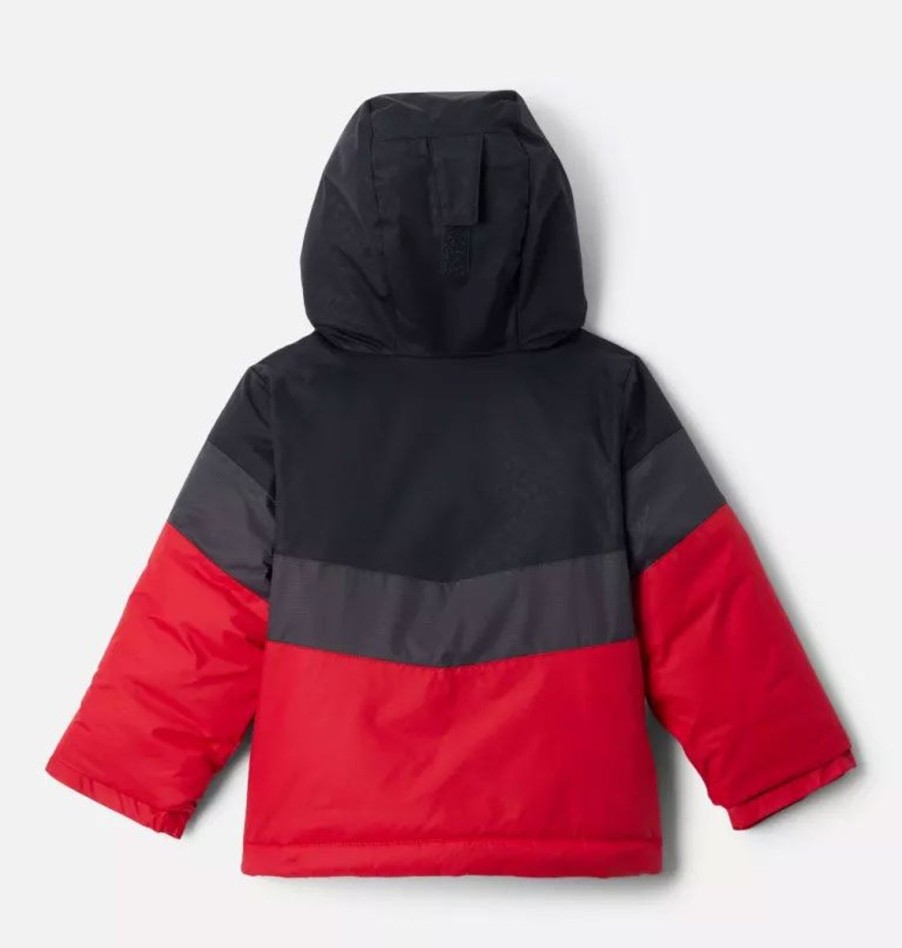 Clothing Columbia Boys' Clothing | Columbia Boys' Lightning Lift Ii Jacket - Mountain Red/Black Bolted Mountains Mtn Red