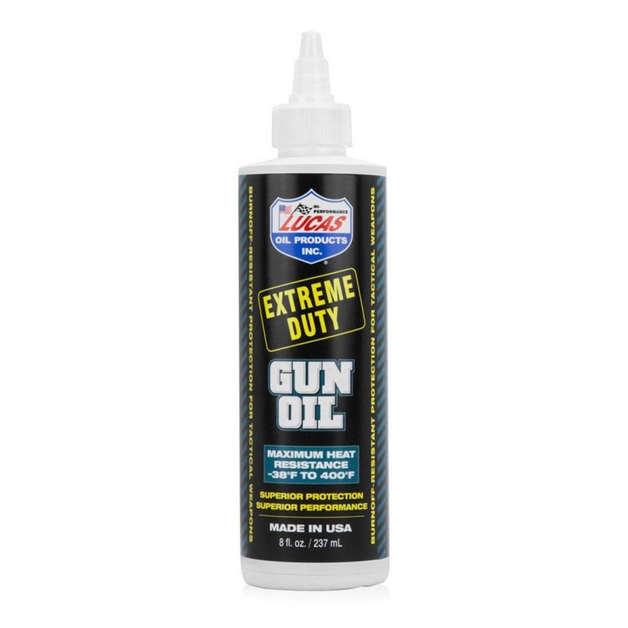 Shooting Lucas Oil Cleaning Supplies | Lucas Oil Extreme Duty Gun Oil- 4Oz