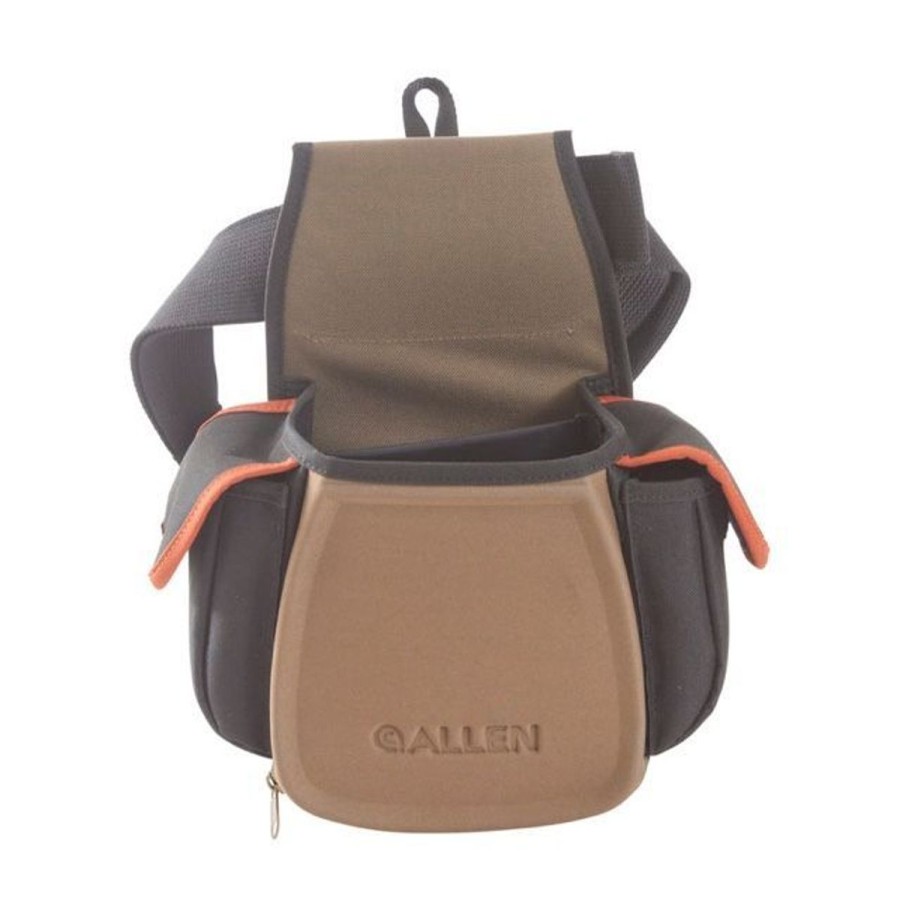 Shooting Allen Shooting Clothing | Allen Eliminator Pro Double Compartment Shooting Bag - Brown