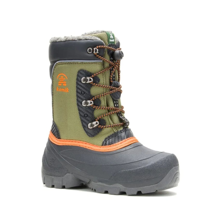 Footwear Kamik Kids' Boots | Kamik Youth Luke 3 -40°Fboots - Olive