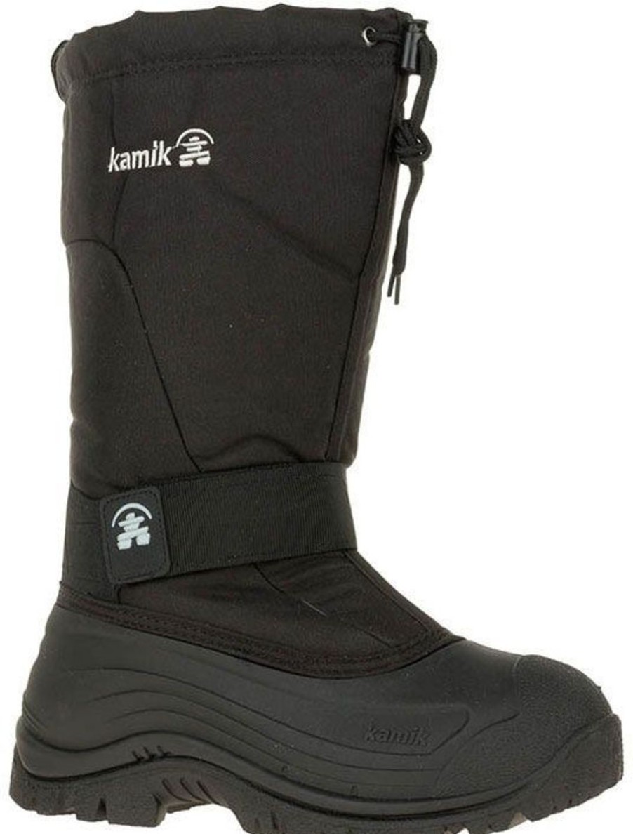 Footwear Kamik Men'S Winter Boots | Kamik Men'S Kamik Greenbay 4 Winter Boots Regular - Black