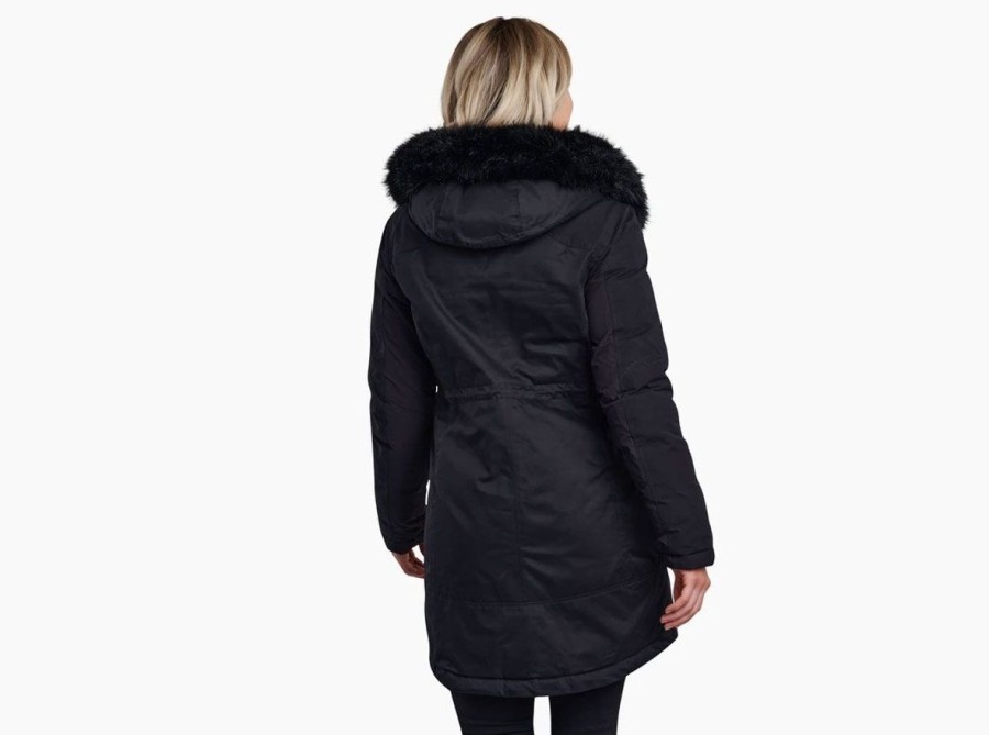 Clothing Kuhl Jackets | Kuhl Womens' Ukon Down Parka - Blackout