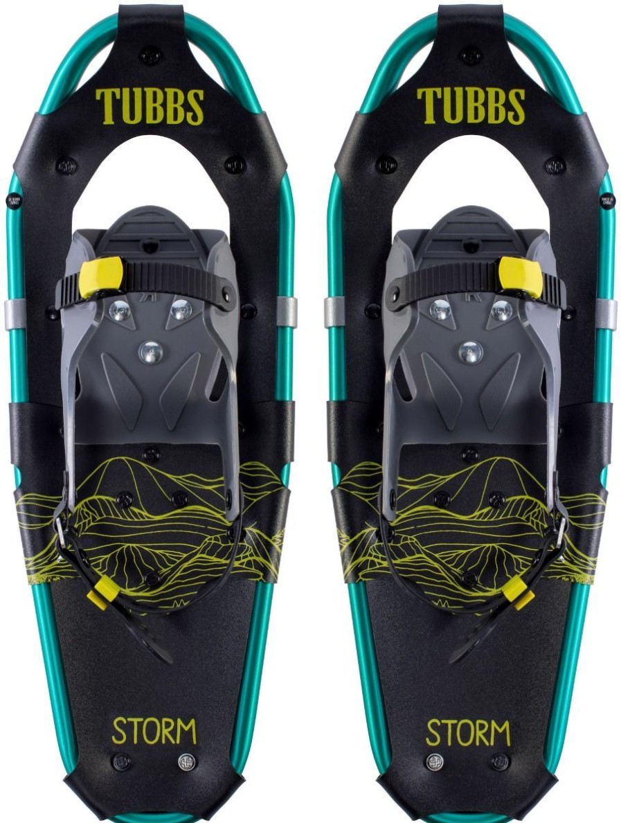 Snow Sports Tubbs Snowshoes | Tubbs Snowshoes Kids' Storm Snowshoe - Green