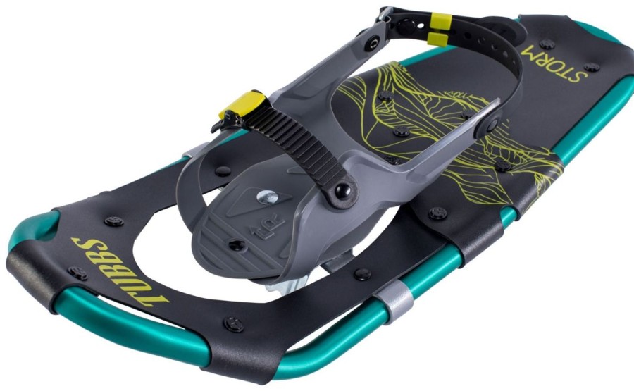 Snow Sports Tubbs Snowshoes | Tubbs Snowshoes Kids' Storm Snowshoe - Green