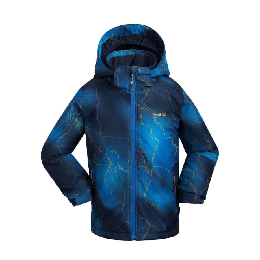 Clothing Kamik Boys' Clothing | Kamik Boys' Walker Ghost Ski Jacket Midnight