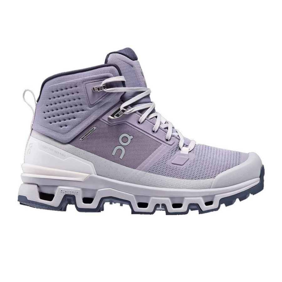 Footwear On Running Women'S Hiking Boots | On Running Womens' Cloudrock 2 Waterproof Shark/Fade