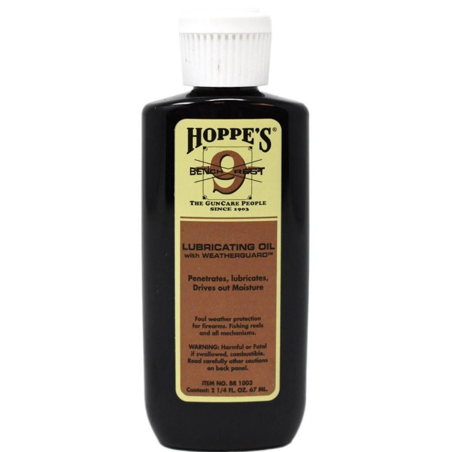 Shooting Hoppes Cleaning Supplies | Hoppes Bench Rest 9 Lubricating Oil W/ Weatherguard - 2.25 Oz