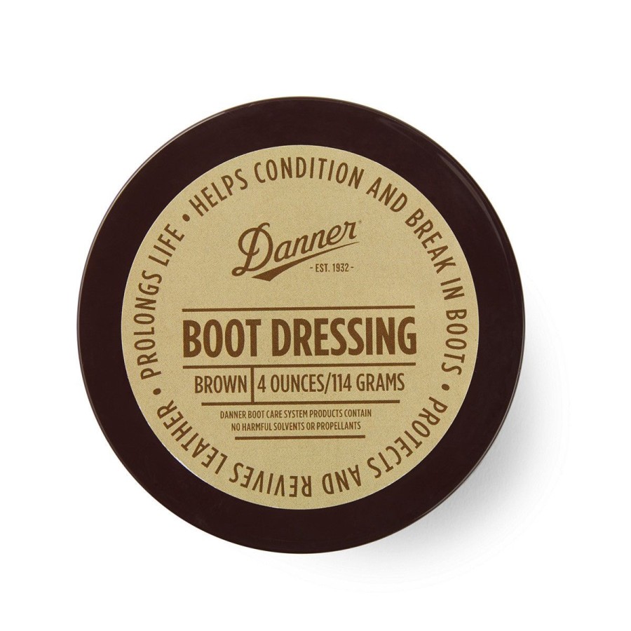 Footwear Danner | Danner Danner Boot Dressing 4 Oz - Brown