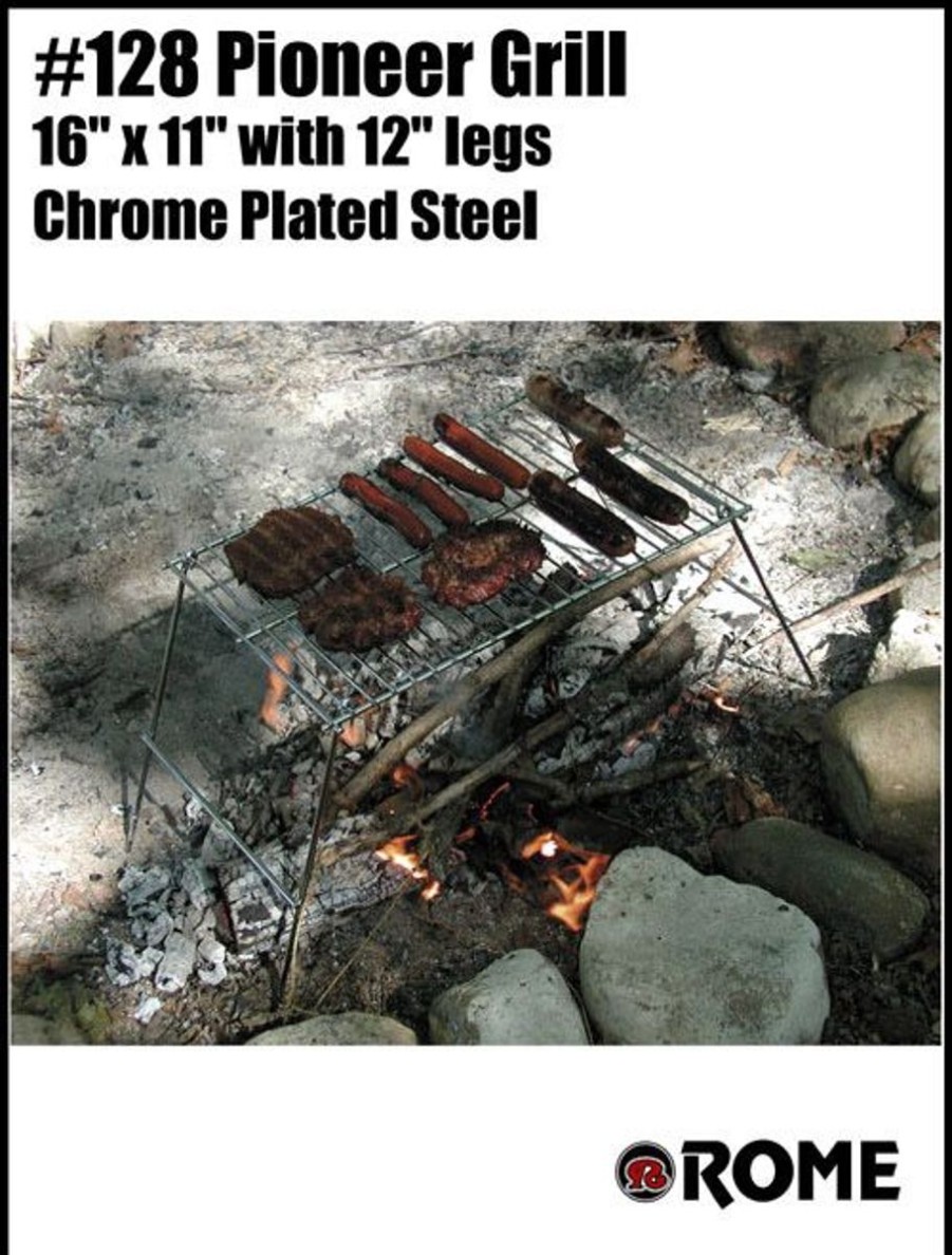 Camping Rome Grills & Stoves | Rome Pioneer Camp Grill