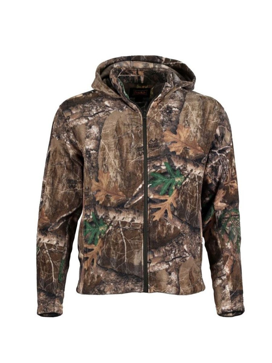 Hunting Gamehide | Gamehide Mens' Trekker Fleece Jacket - Realtree Edge