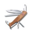 Camping Victorinox Knives | Victorinox Rangerwood 55 Walnut