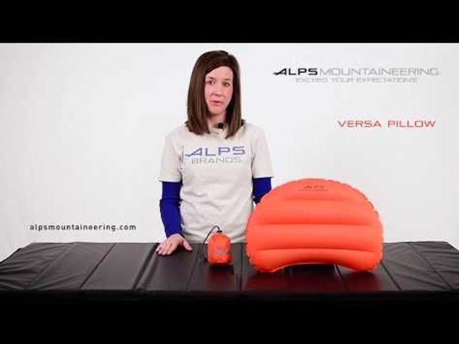 Camping Alps Mountaineering Sleeping Accessories | Alps Mountaineering Versa Pillow - Flame