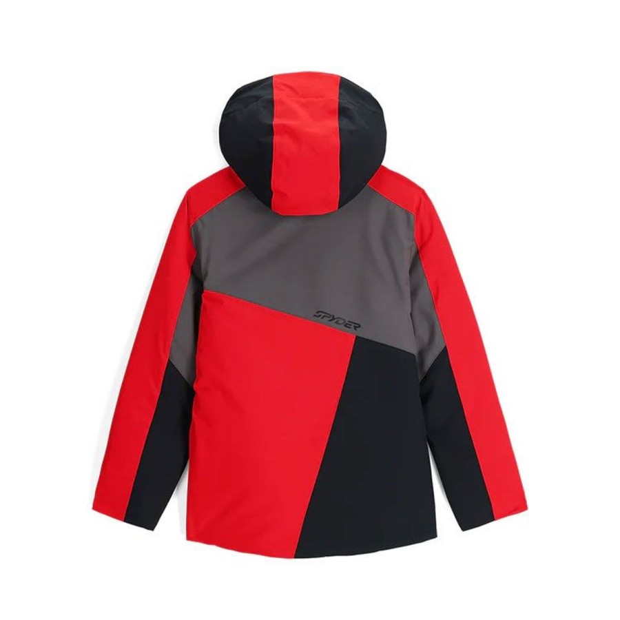 Clothing Spyder Boys' Clothing | Spyder Boys' Ambush Insulated Jacket Volcano