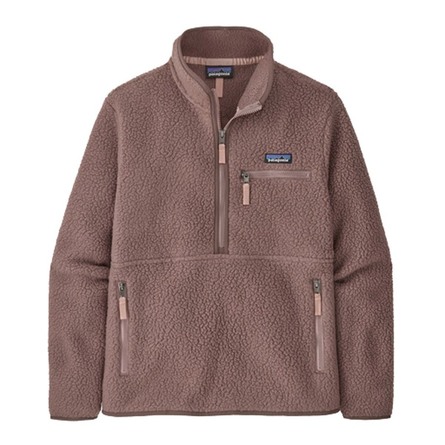 Clothing Patagonia Sweaters | Patagonia Women'S Retro Pile Fleece Marsupial - Dusky Brown