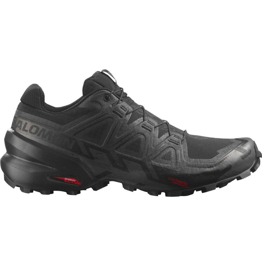 Footwear Salomon Men'S Athletic Shoes | Salomon Men'S Speedcross 6 Trail Running Shoes - Black/Phantom