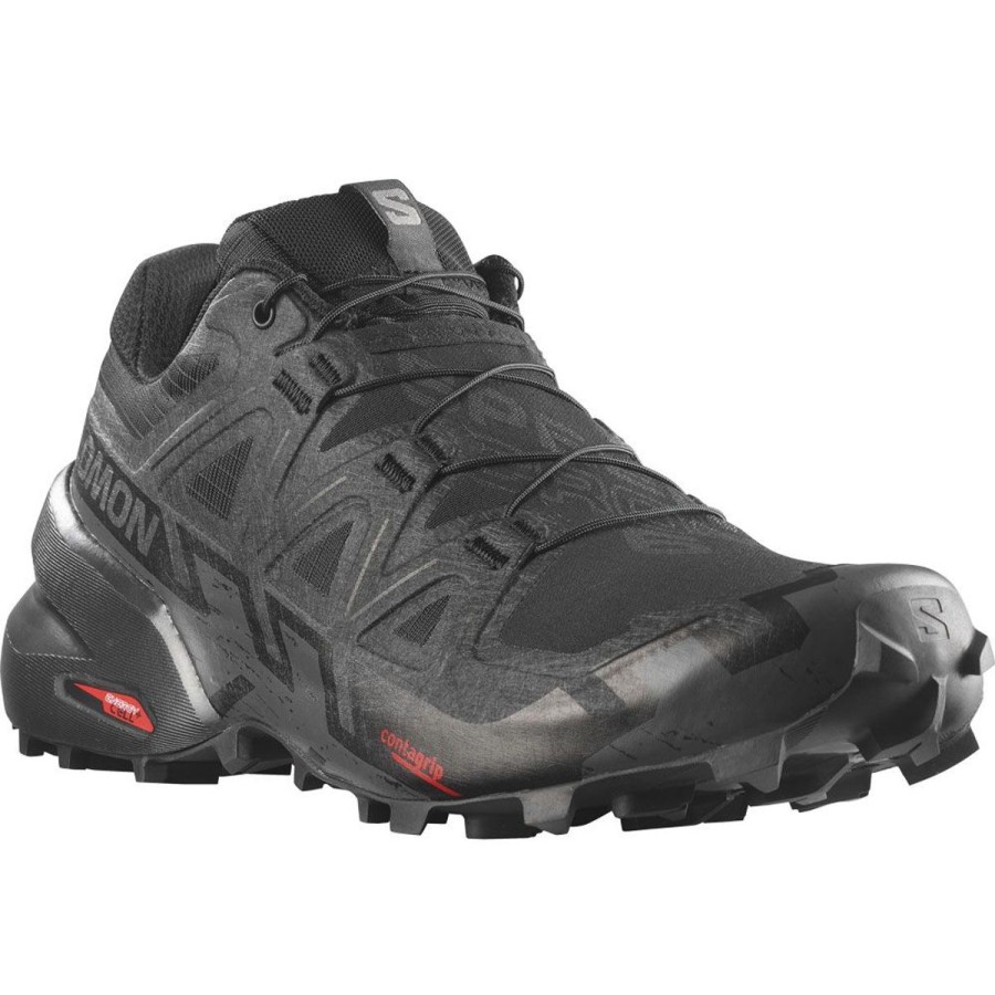 Footwear Salomon Men'S Athletic Shoes | Salomon Men'S Speedcross 6 Trail Running Shoes - Black/Phantom