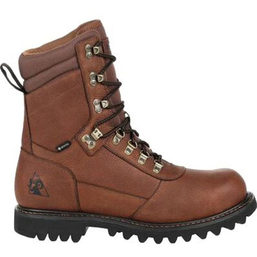 Footwear Rocky Men'S Hunting Boots | Rocky Ranger Waterproof 800G Insulated Boots Brown