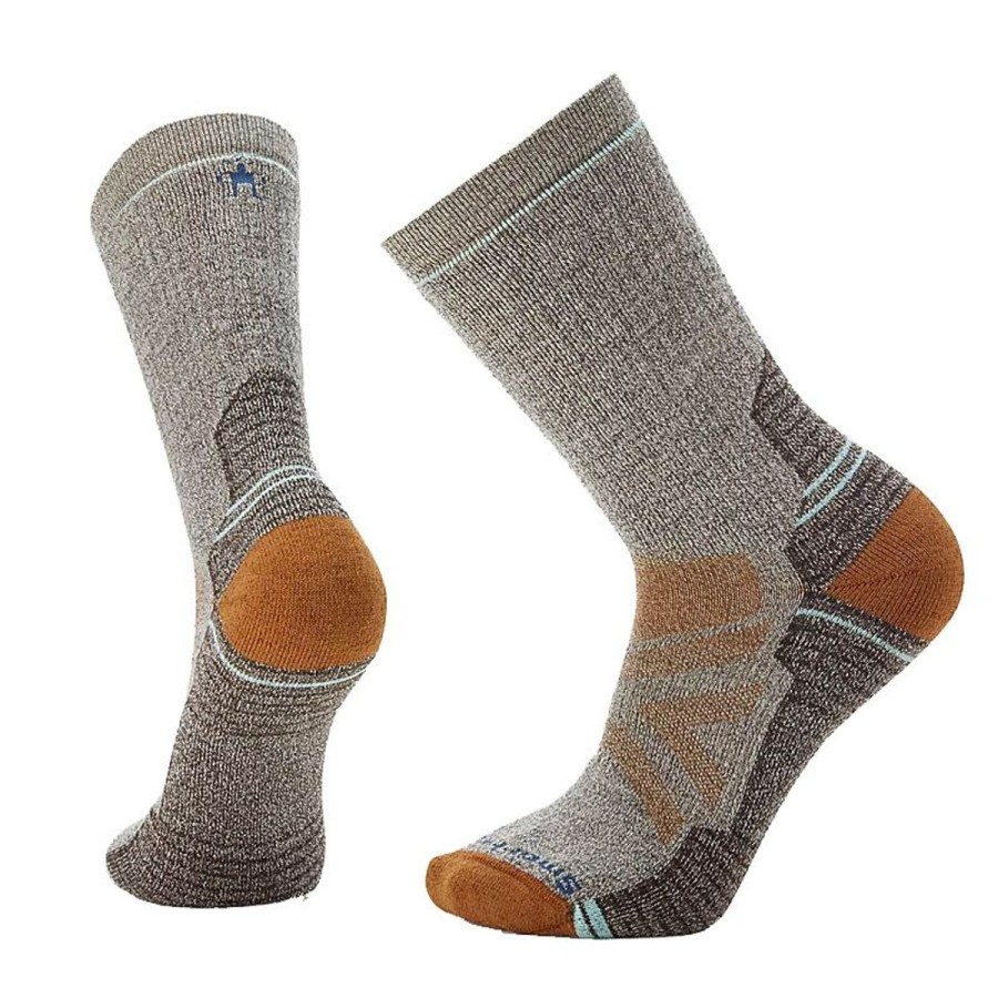 Footwear Smartwool Men'S Socks | Smartwool Hike Full Cushion Crew Socks - Taupe