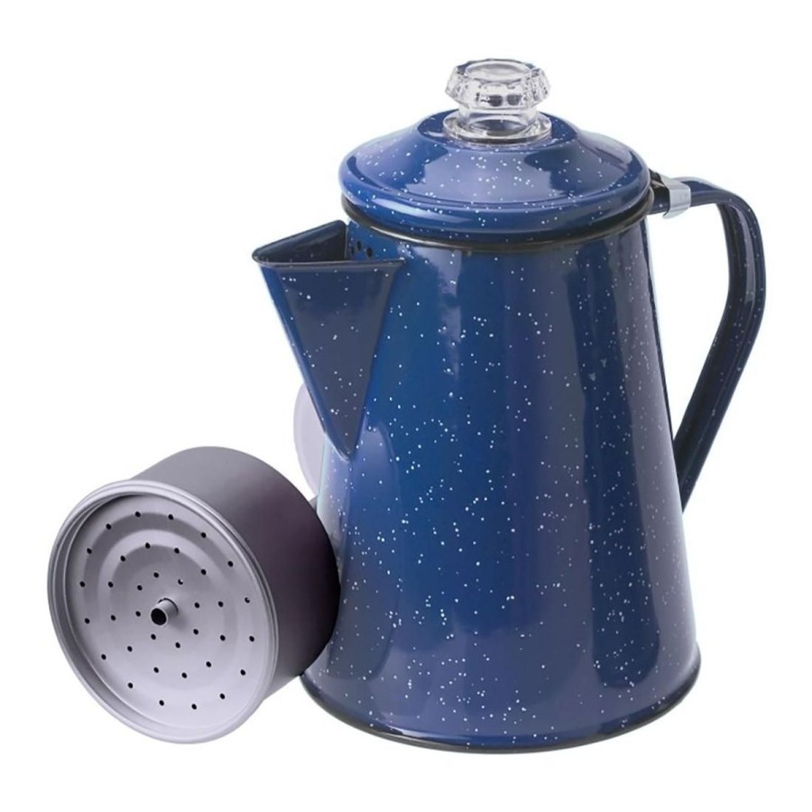 Camping GSI Outdoors Cookwear | Gsi Outdoors 8 Cup Coffee Percolator - Blue