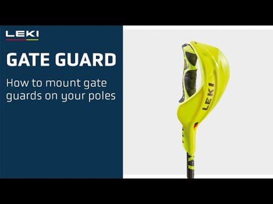 Snow Sports Leki Downhill Ski Poles | Leki Gate Guard Closed Worldcup