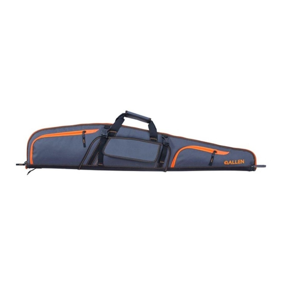 Shooting Allen Rifle Cases | Allen 48" Bonanza Rifle Case W/ Gear Fit Technology - Orange/Gray