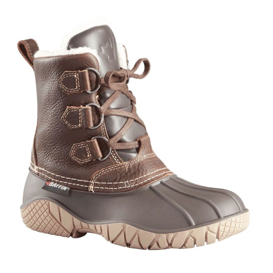 Footwear Baffin Women'S Winter Boots | Baffin Womens' Yellowknife Cuff Brown