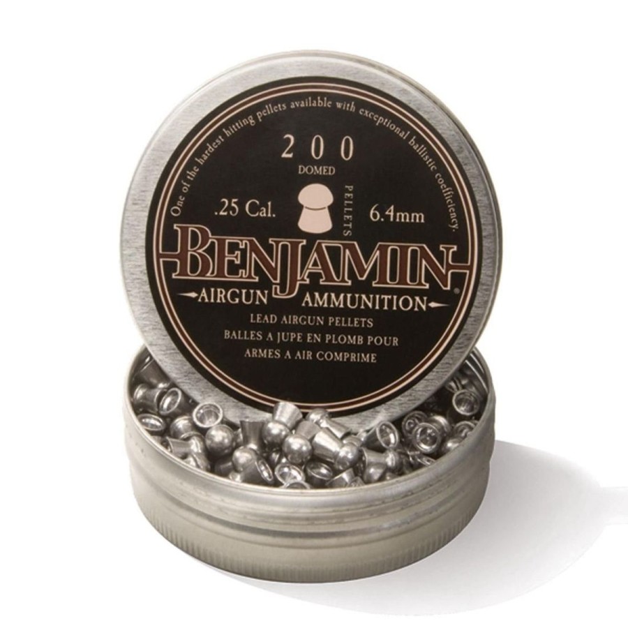 Shooting Benjamin | Benjamin Domed .25 Caliber Pellets