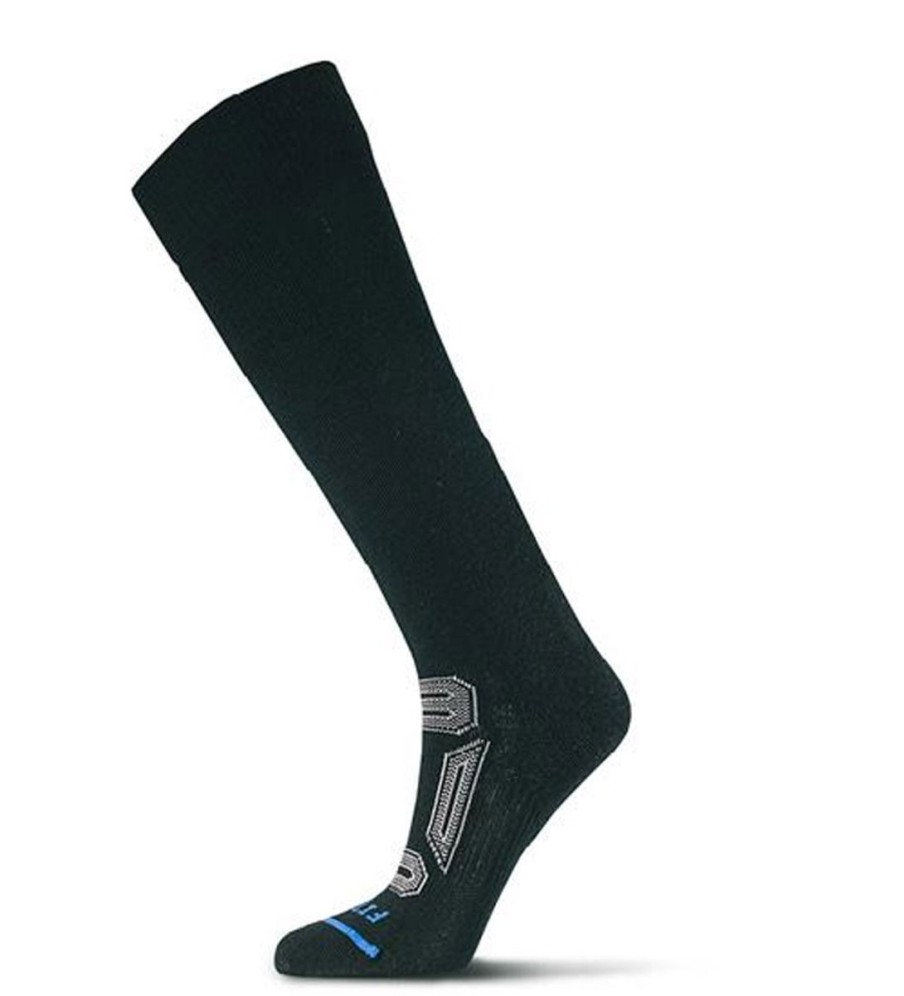 Footwear Fits Socks Men'S Socks | Fits Socks Pro Ski Otc Sock Black