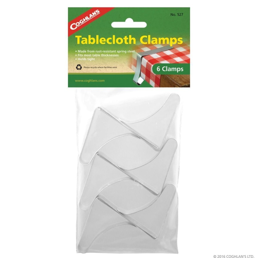 Camping Coghlans | Coghlans Tablecloth Clamps - 6 Pack