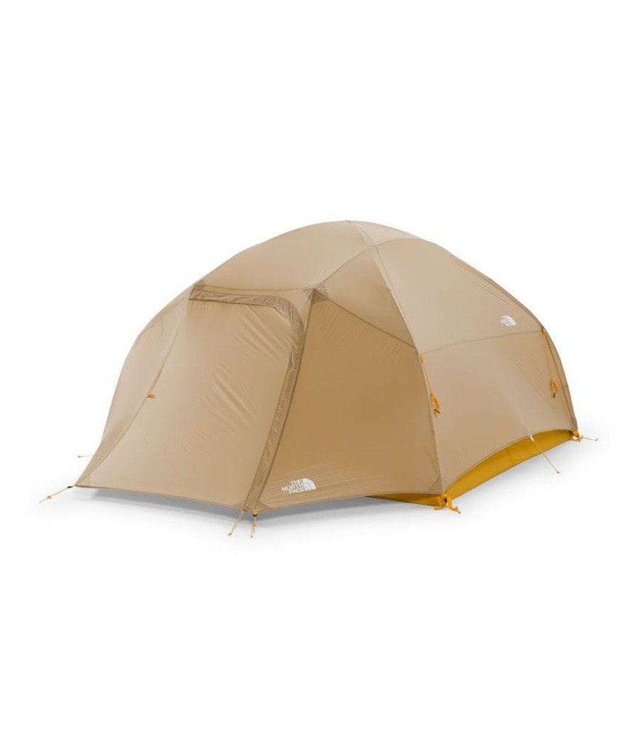 Camping The North Face Tents | The North Face Trail Lite 4 Tent - Khaki Stone/Arrowwood Yellow