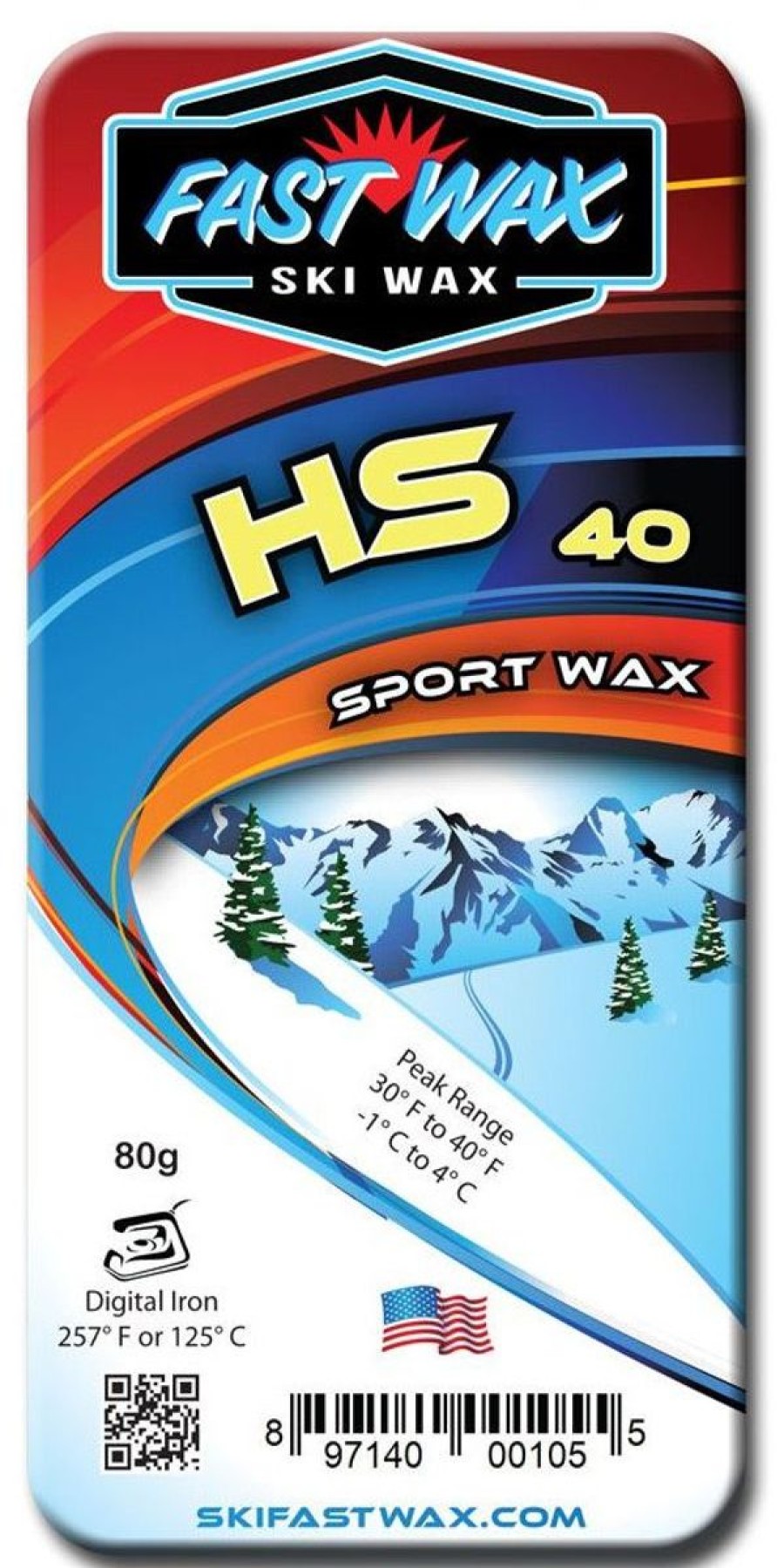 Snow Sports Fast Wax | Fast Wax Hs 40 Wax - 80G