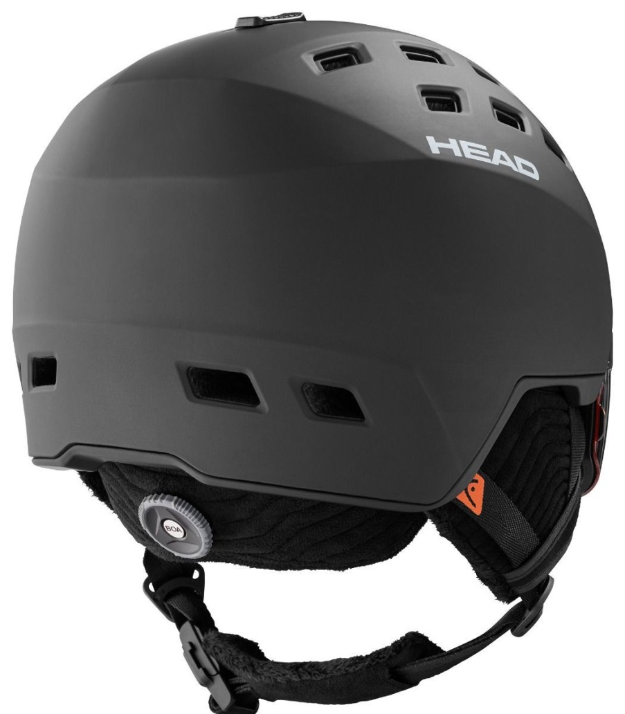 Snow Sports Head Unisex Ski And Snowboard Helmets | Head Radar Visor Helmet - Black