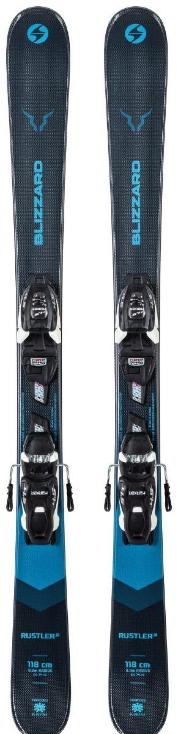 Snow Sports Blizzard Downhill Skis | Blizzard Rustler Twin Jr Skis W/ Fdt Jr 4.5 Bindings