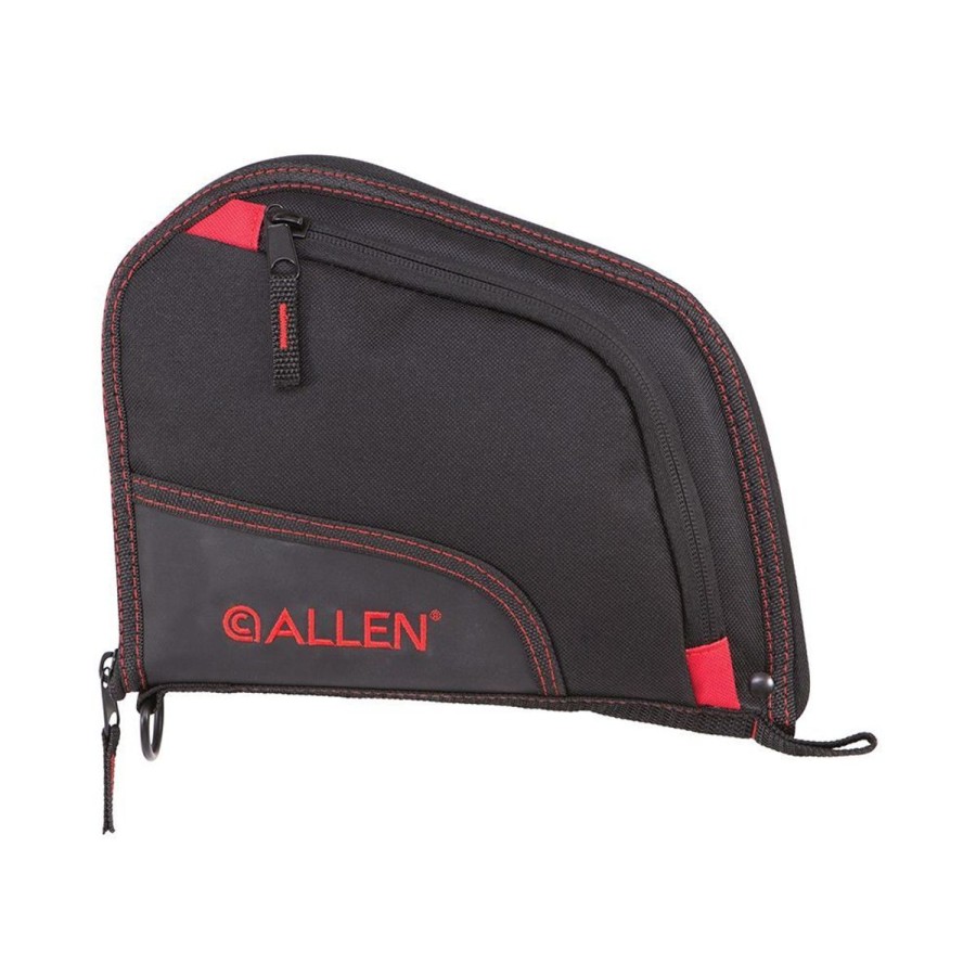 Shooting Allen Handgun Cases | Allen 9" Auto-Fit Handgun Case - Red/Black