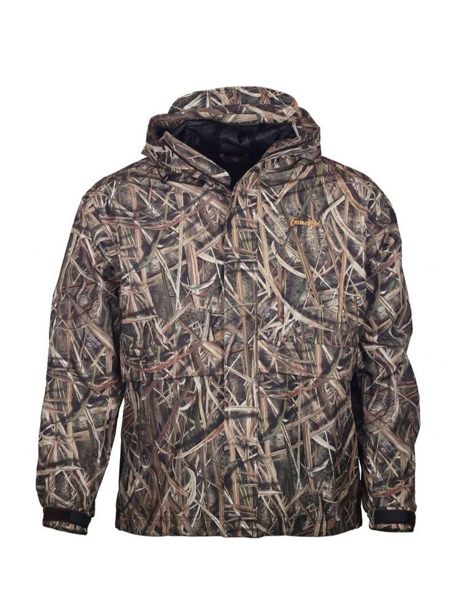 Hunting Gamehide | Gamehide Mens' Decoy Shell Jacket - Mossy Oak Shadow Grass Blades