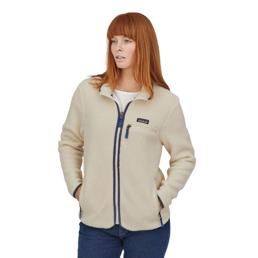 Clothing Patagonia Jackets | Patagonia Women'S Retro Pile Fleece Jacket- Natural