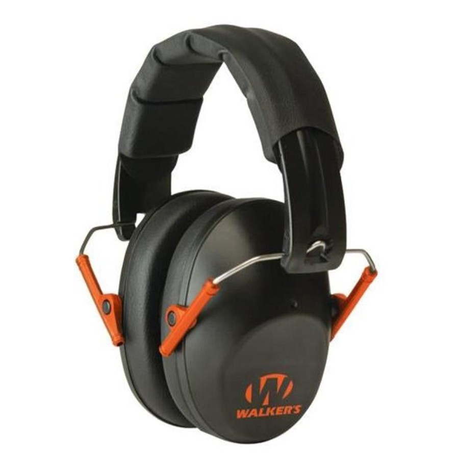 Shooting Walkers Hearing Protection | Walkers Pro-Low Profile Folding Muff - Nrr 31