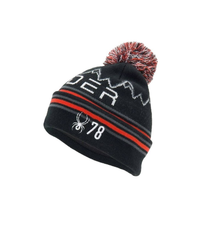 Clothing Spyder Boys' Clothing | Spyder Boys Icebox Hat - Black