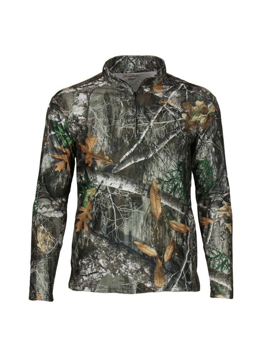 Hunting Gamehide | Gamehide Coulee Quarter-Zip Fleece - Realtree Edge