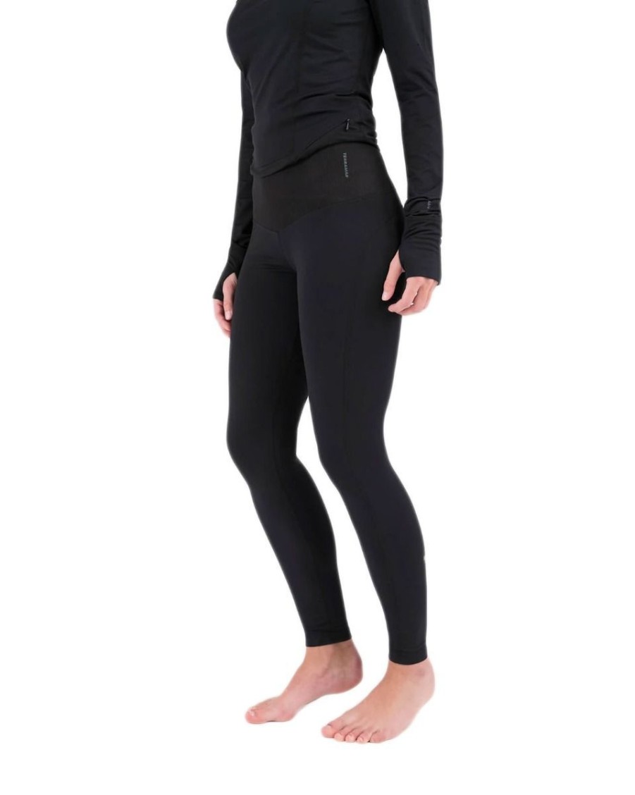 Clothing Terramar Baselayers | Terramar Women'S Cloud Nine 2.0 Tight - Black