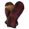 Clothing Stormy Kromer Gloves & Mittens | Stormy Kromer Ida'S Mitten - Black / Red Tartan