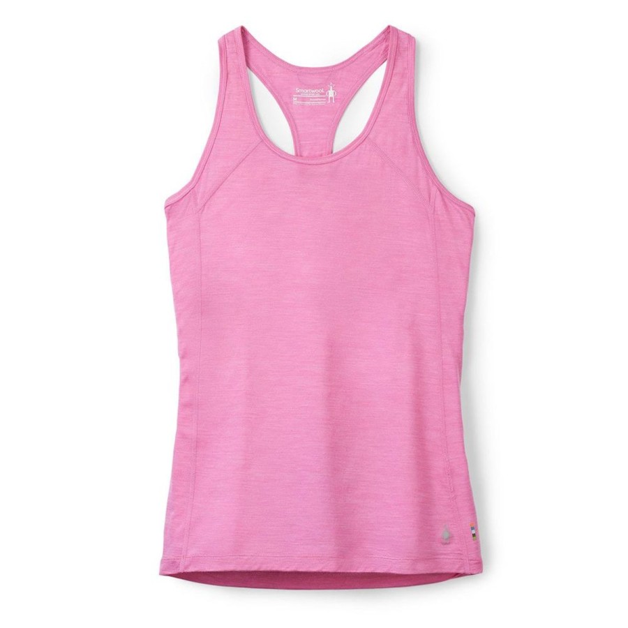 Clothing Smartwool Shirts | Smartwool Women'S Merino 120 Racerback Tank - Fiji Flower Heather