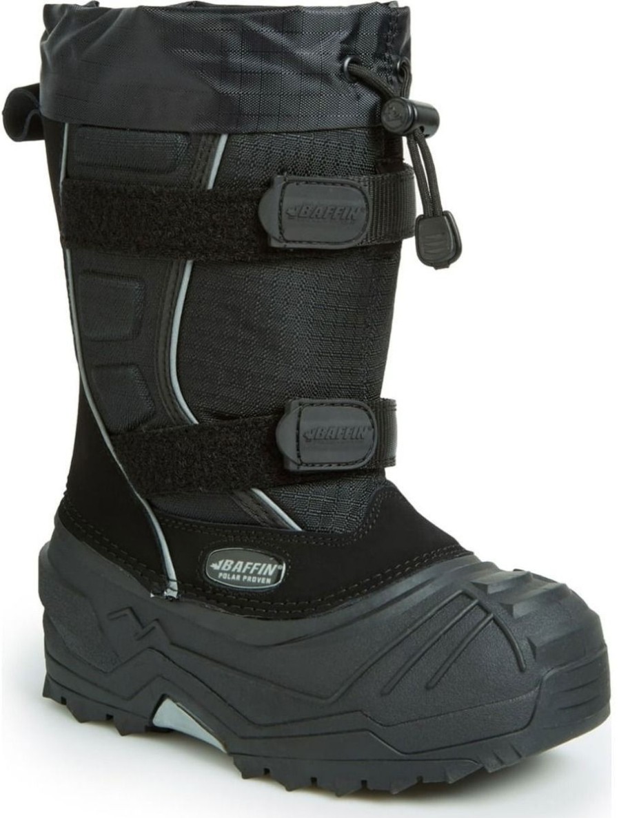 Footwear Baffin Kids' Boots | Baffin Jr Young Eiger Winter Boot - Black