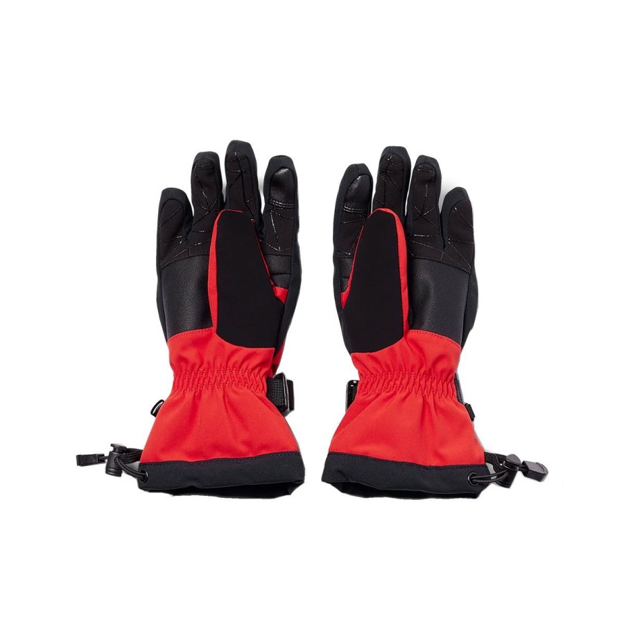 Clothing Spyder Boys' Clothing | Spyder Youth Overweb Gloves Volcano