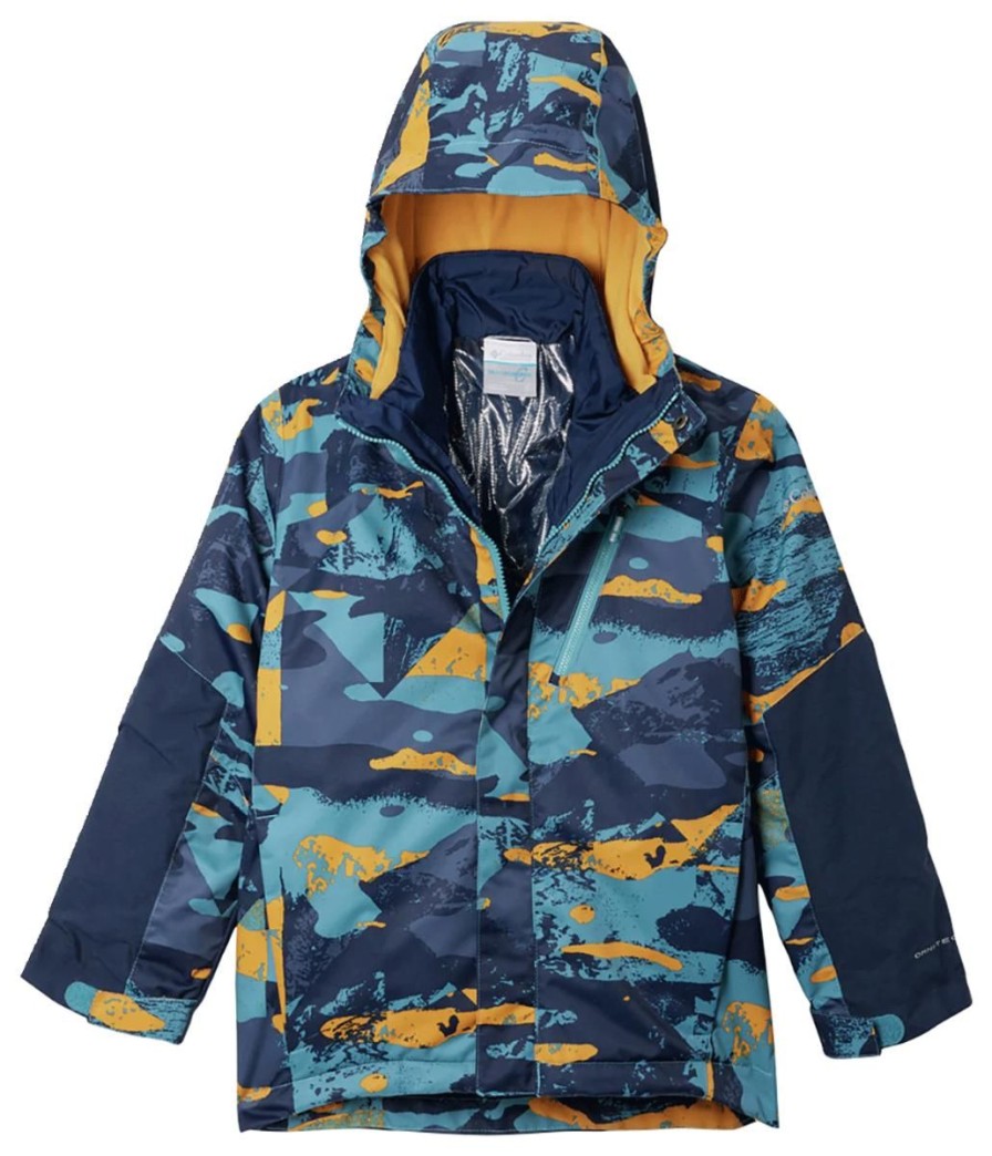 Clothing Columbia Boys' Clothing | Columbia Boys' Whirlibird Ii Interchange Jacket Glacial Shasta Geo