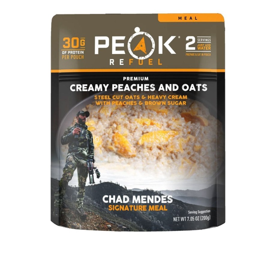 Camping Peakrefuel Camp Food | Peakrefuel Creamy Peaches And Oats