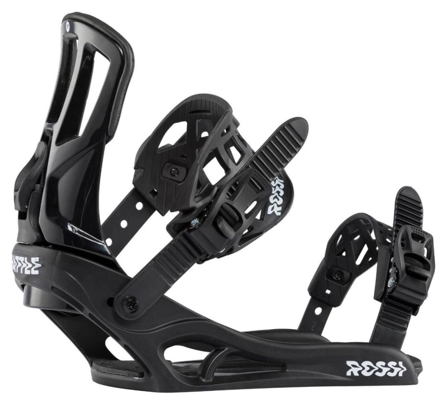 Snow Sports Rossignol Snowboard Bindings | Rossignol Battle B&W Snowboard Bindings Xl